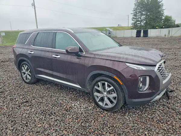 KM8R4DHE5NU426121 — 2022 Hyundai Palisade, фото 4 с аукциона Copart, Передняя часть