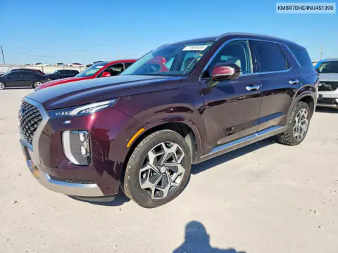 2022 Hyundai Palisade Calligraphy VIN KM8R7DHE4NU451390 фото 1