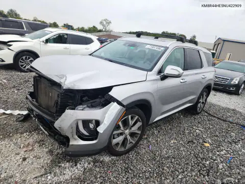KM8R44HE5NU422909 — 2022 Hyundai Palisade, Сторона, фото до ремонта