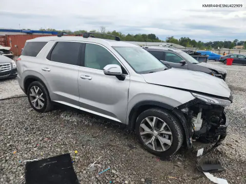 2022 Hyundai Palisade Sel VIN KM8R44HE5NU422909 фото 4