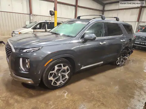 KM8R7DHE3NU464115 Hyundai Palisade 2022 — повреждение Задняя часть, фото до ремонта