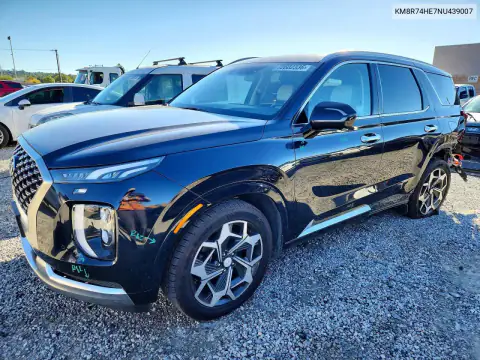 KM8R74HE7NU439007 — 2022 Hyundai Palisade, Задняя часть, фото до ремонта