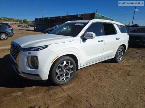 KM8R74HE9NU419924 — 2022 Hyundai Palisade, Мелкие вмятины и царапины, фото до ремонта