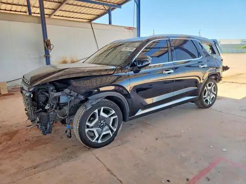 KM8R54GE7PU507137 — 2023 Hyundai Palisade, Задняя часть (Rear End), фото до ремонта