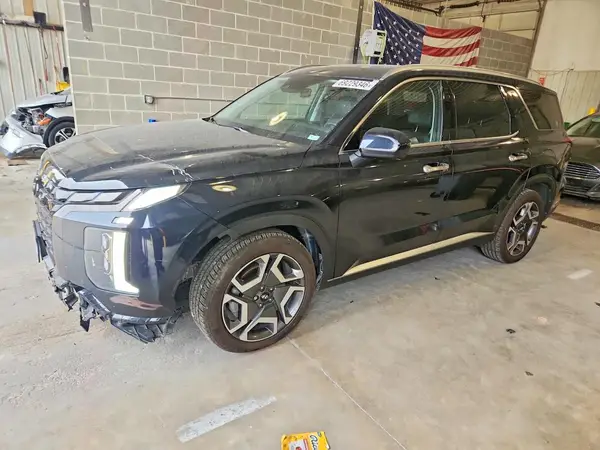 KM8R4DGE7PU510879 — 2023 Hyundai Palisade, Передняя часть (Front End), фото до ремонта