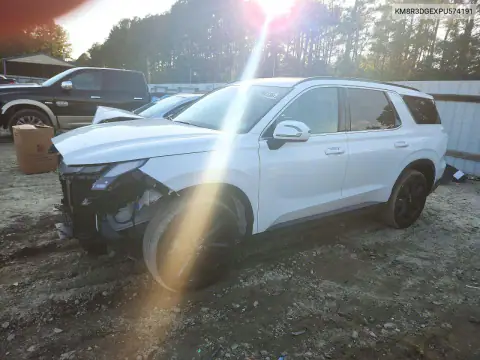 KM8R3DGEXPU574191 — 2023 Hyundai Palisade, Передняя часть, фото до ремонта