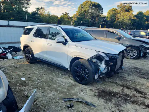 KM8R3DGEXPU574191 — 2023 Hyundai Palisade, фото 4 с аукциона Copart, Передняя часть