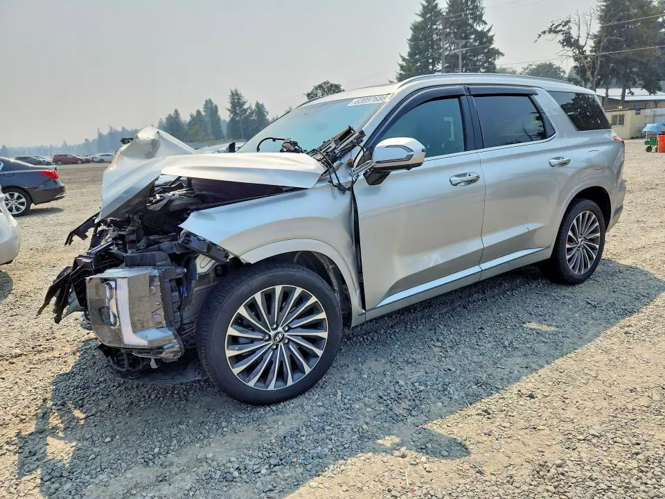 KM8R7DGE1RU698843 Hyundai Palisade 2024 — повреждение Передняя часть, фото до ремонта