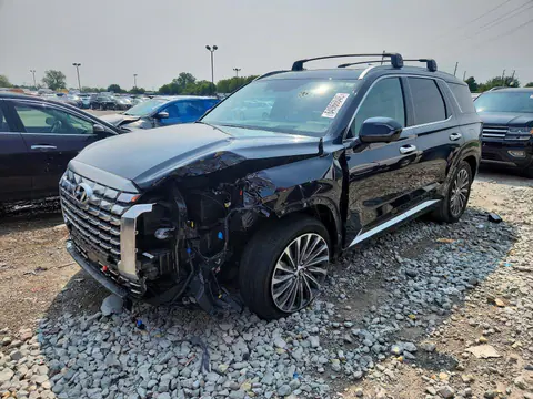 KM8R7DGE4RU785281 — 2024 Hyundai Palisade, Передняя часть (Front End), фото до ремонта