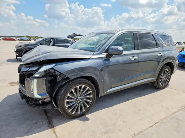 KM8R74GE7RU673624 — 2024 Hyundai Palisade, Передняя часть (Front End), фото до ремонта