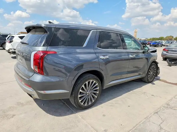KM8R74GE7RU673624 — 2024 Hyundai Palisade, фото 3 с аукциона Copart, Передняя часть