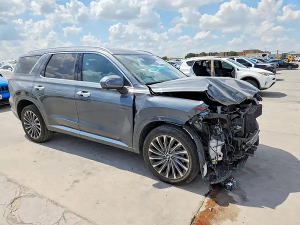 KM8R74GE7RU673624 — 2024 Hyundai Palisade, фото 4 с аукциона Copart, Передняя часть