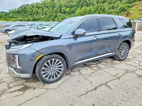 KM8R7DGE7RU805314 — 2024 Hyundai Palisade, Передняя часть (Front End), фото до ремонта