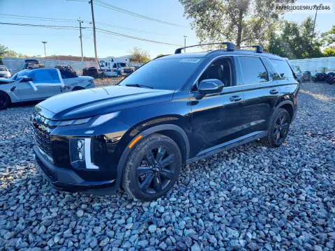 KM8R3DGE9RU732846 — 2024 Hyundai Palisade, Задняя часть, фото до ремонта