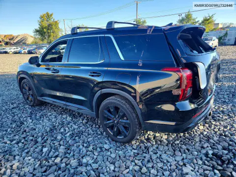 2024 Hyundai Palisade Xrt VIN KM8R3DGE9RU732846 фото 2