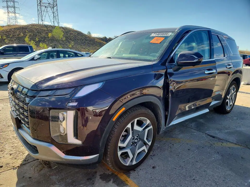 KM8R5DGE0RU735614 Hyundai Palisade 2024 — повреждение Град, фото до ремонта