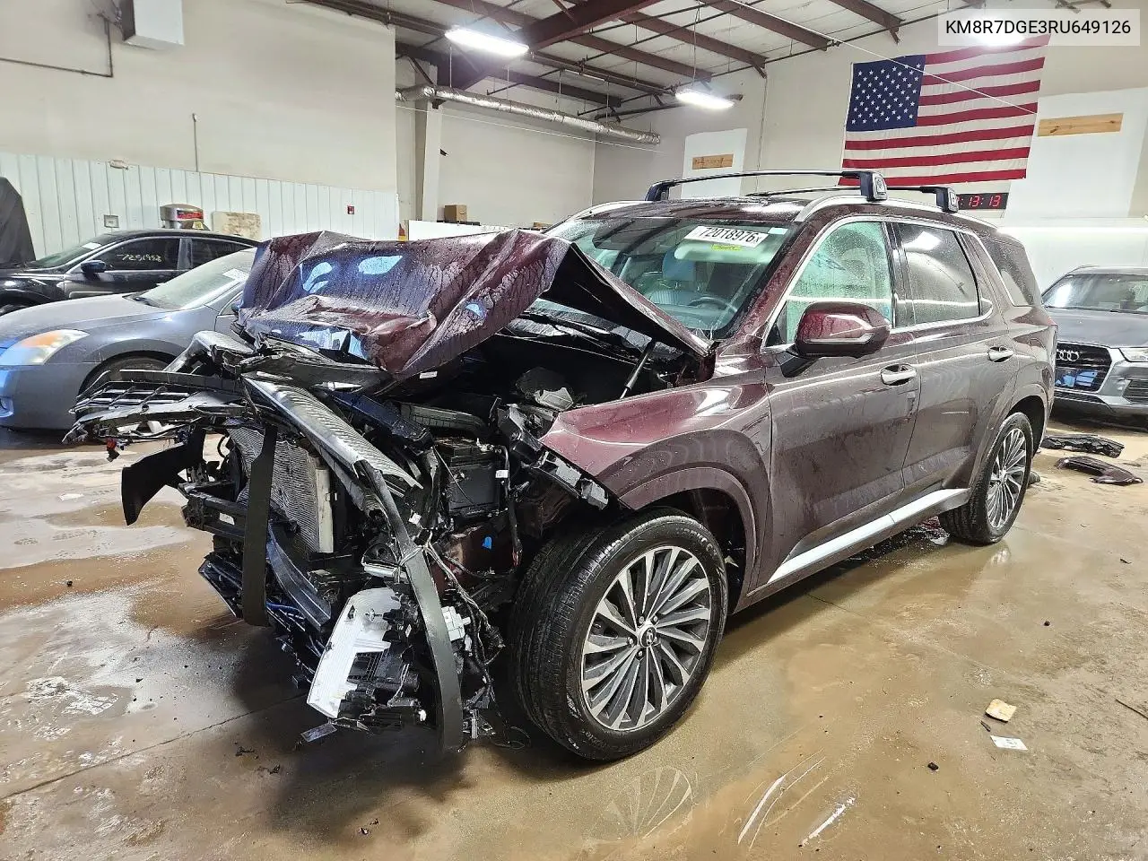 2024 Hyundai Palisade Calligraphy VIN KM8R7DGE3RU649126 фото 1