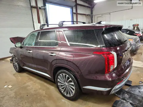 2024 Hyundai Palisade Calligraphy VIN KM8R7DGE3RU649126 фото 2
