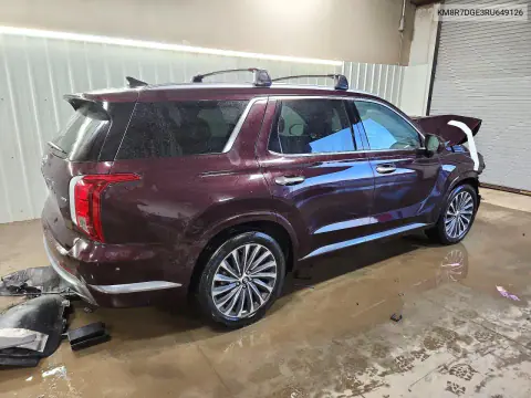 2024 Hyundai Palisade Calligraphy VIN KM8R7DGE3RU649126 фото 3