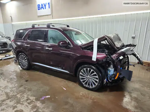 2024 Hyundai Palisade Calligraphy VIN KM8R7DGE3RU649126 фото 4