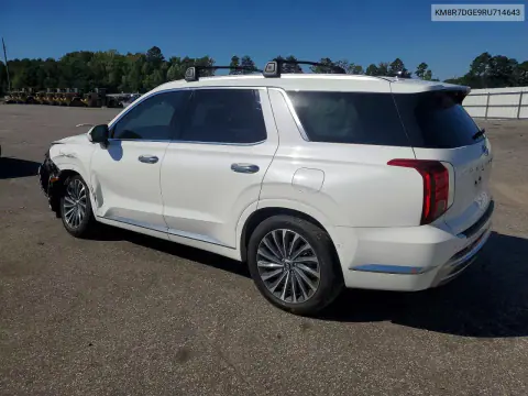 2024 Hyundai Palisade Calligraphy VIN KM8R7DGE9RU714643 фото 2
