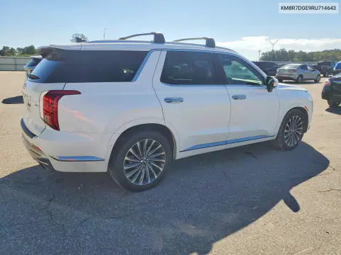 2024 Hyundai Palisade Calligraphy VIN KM8R7DGE9RU714643 фото 3