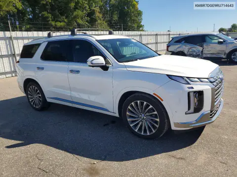 2024 Hyundai Palisade Calligraphy VIN KM8R7DGE9RU714643 фото 4