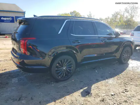 2024 Hyundai Palisade Calligraphy Night Edition VIN KM8R7DGE0RU720086 фото 3