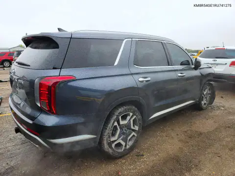 KM8R54GE1RU741275 — 2024 Hyundai Palisade, фото 3 с аукциона Copart, Передняя часть
