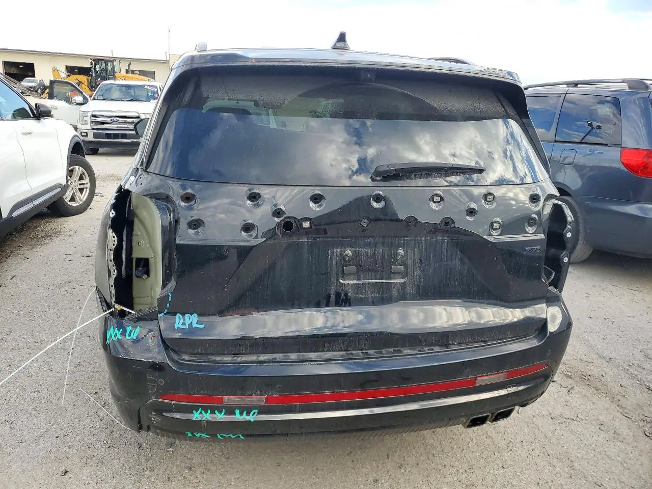 KM8R7DGE2SU941582 — 2025 Hyundai Palisade, фото 6 с аукциона Copart, Задняя часть