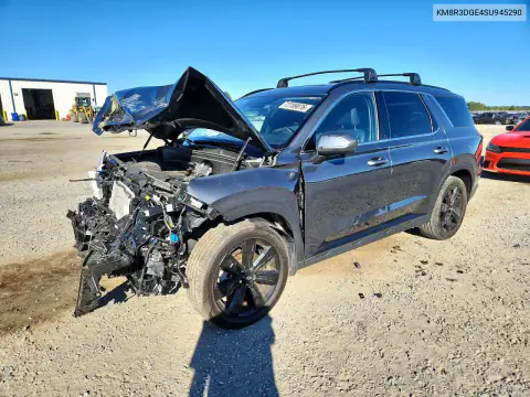 KM8R3DGE4SU945290 Hyundai Palisade 2025 — повреждение Передняя часть, фото до ремонта
