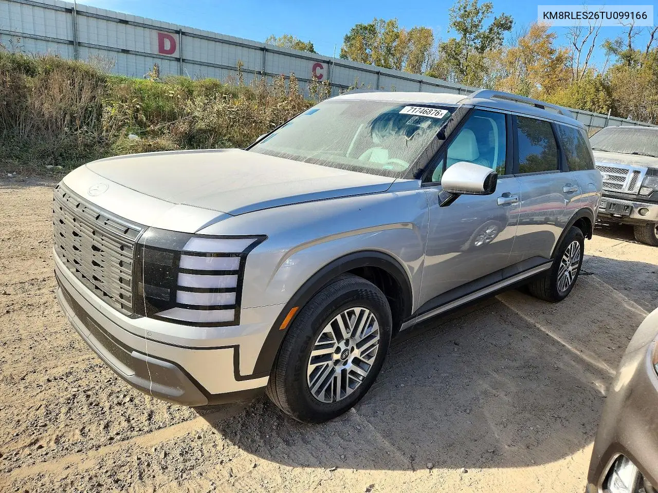 2026 Hyundai Palisade Sel VIN KM8RLES26TU099166 фото 1
