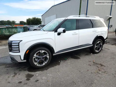 KM8RK5S21TU038360 — 2026 Hyundai Palisade, Задняя часть, фото до ремонта