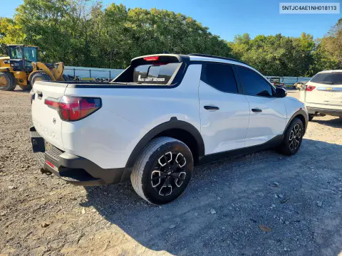 2022 Hyundai Santa Cruz Sel VIN 5NTJC4AE1NH018113 фото 3