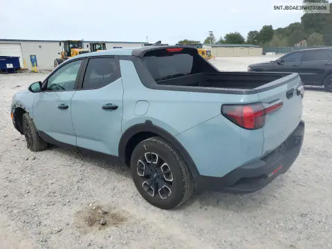 2022 Hyundai Santa Cruz Sel VIN 5NTJBDAE3NH035806 фото 2