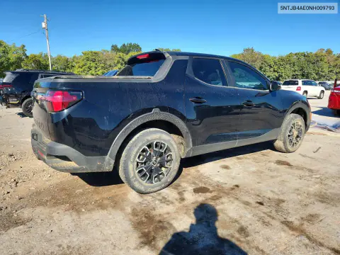 2022 Hyundai Santa Cruz Sel VIN 5NTJB4AE0NH009793 фото 3