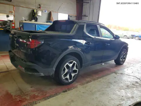 5NTJEDDF3RH113485 — 2024 Hyundai Santa CRUZ, фото 3 с аукциона Copart, Передняя часть