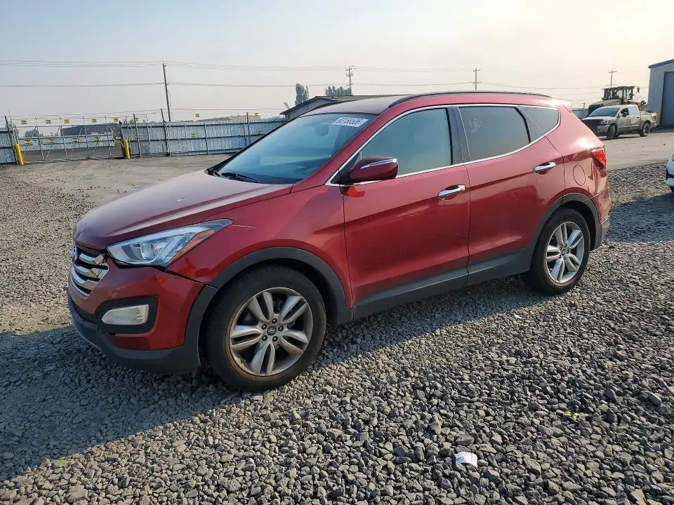 5XYZUDLA7EG226870 Hyundai Santa FE Sport 2014 — повреждение Передняя часть, фото до ремонта