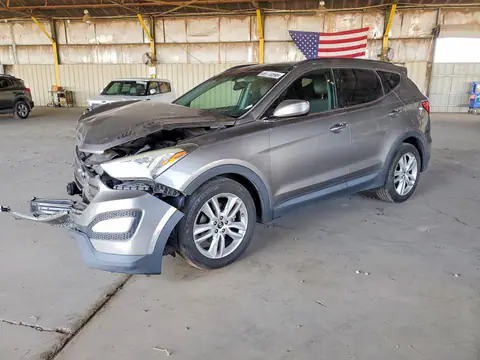 5XYZW3LA8EG146420 — 2014 Hyundai Santa FE Sport, Передняя часть (Front End), фото до ремонта