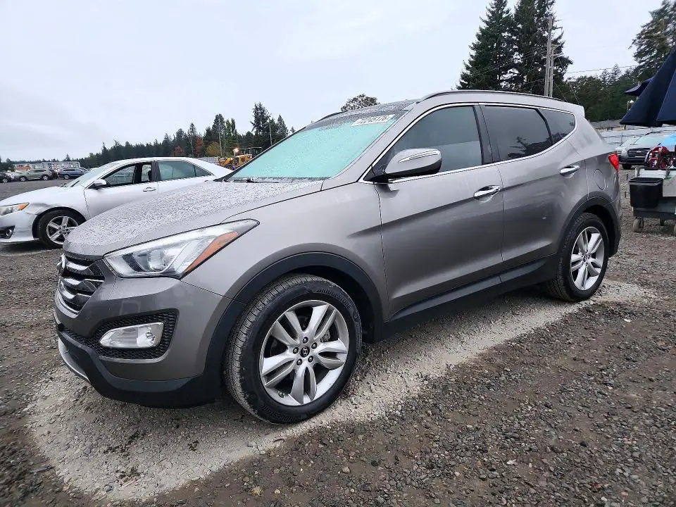 5XYZW3LA7EG182597 Hyundai Santa FE Sport 2014 — повреждение Передняя часть, фото до ремонта