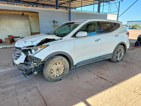 5XYZTDLB4HG408686 — 2017 Hyundai Santa FE Sport, Передняя часть (Front End), фото до ремонта