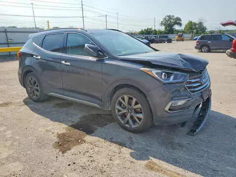 2017 Hyundai SANTA FE SPORT VIN 5XYZW4LA4HG384727 фото 4