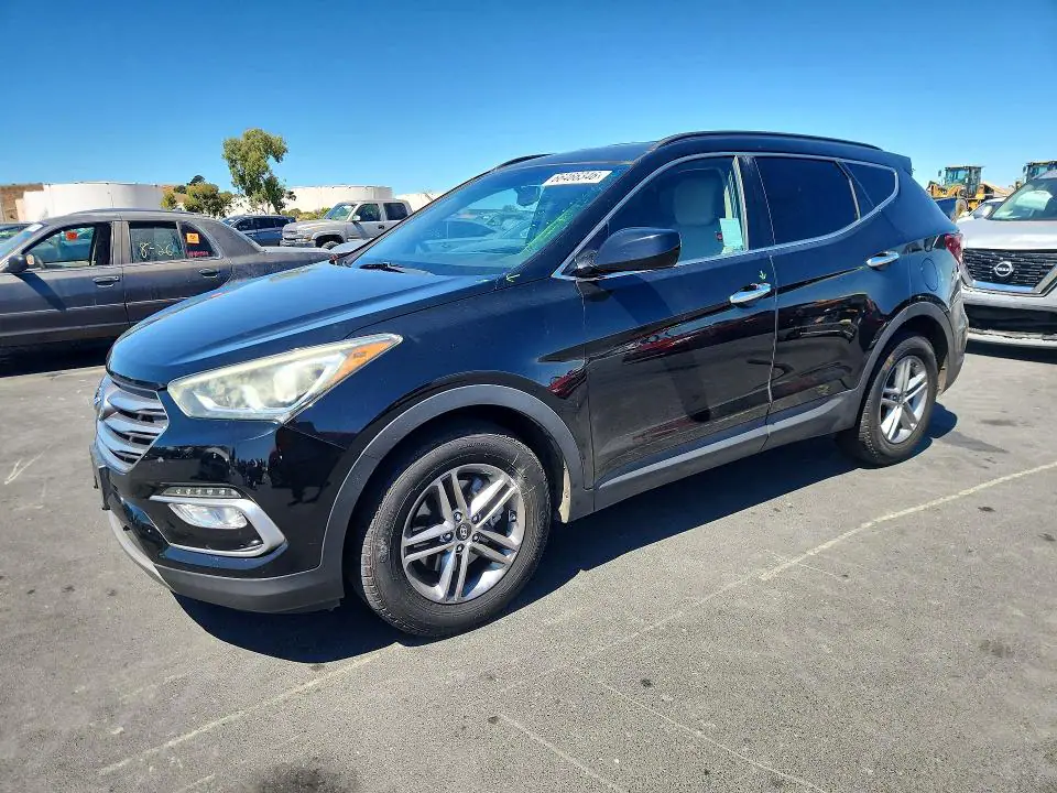 5NMZU3LB7HH018467 Hyundai Santa FE Sport 2017 — повреждение Вандализм, фото до ремонта