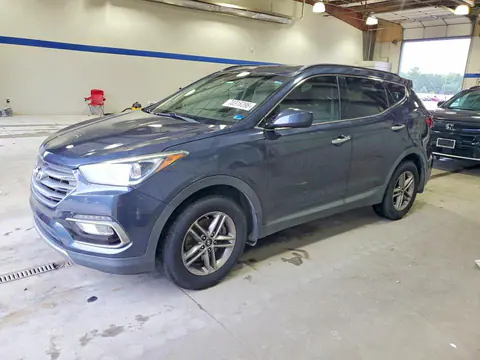5NMZU3LB2HH020563 — 2017 Hyundai Santa FE Sport, Боковая часть (Side), фото до ремонта