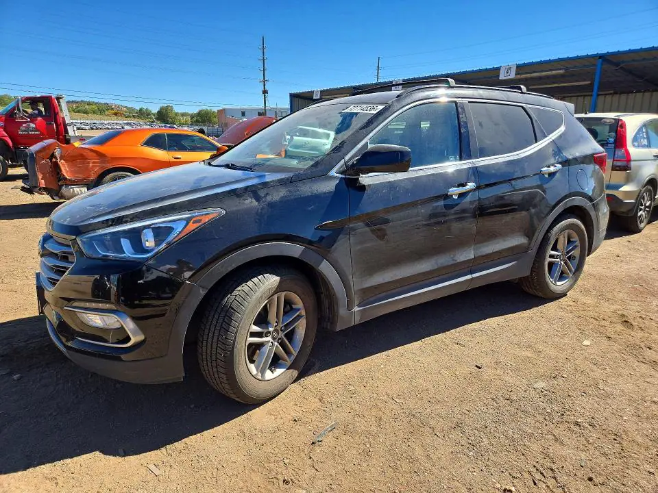 5XYZUDLB9HG413198 Hyundai Santa FE Sport 2017 — повреждение Мелкие вмятины и царапины, фото до ремонта