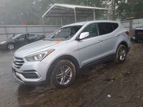 5XYZT3LB7JG551244 — 2018 Hyundai Santa FE Sport, Передняя часть (Front End), фото до ремонта