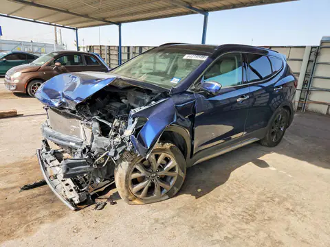 5XYZW4LA8JG563147 — 2018 Hyundai Santa FE Sport, Передняя часть (Front End), фото до ремонта