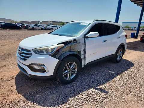5NMZU3LB8JH090011 — 2018 Hyundai Santa FE Sport, Передняя часть (Front End), фото до ремонта