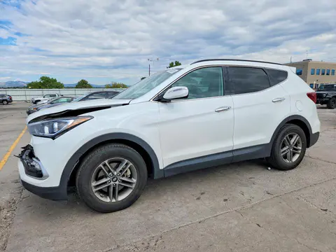 5NMZUDLB5JH089582 — 2018 Hyundai Santa FE Sport, Передняя часть (Front End), фото до ремонта