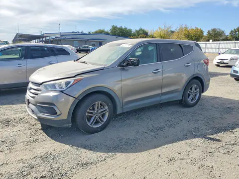 5NMZTDLB3JH059502 — 2018 Hyundai Santa FE Sport, Передняя часть (Front End), фото до ремонта